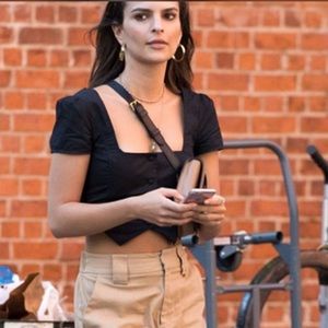 NWT I.AM.GIA ANKAA TOP BLACK